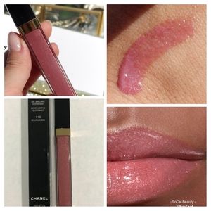 💋Lip Need💋BNIB CHANEL Fullsize #119 BOURGEOISIE Rouge Coco Lip Gloss!Gorg!$42R
